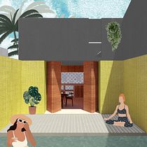 Mi proyecto del curso: Representación gráfica de proyectos arquitectónicos. Un projet de Architecture de Lady Choque Olivares - 05.05.2020