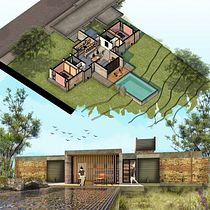 Mi Proyecto del curso: Ilustración digital de proyectos arquitectónicos. Architecture, and Digital Architecture project by carlos_talonia111 - 05.06.2020