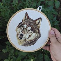 Meu projeto do curso: Needle painting para principiantes. Embroider project by Gabriela Bueno da Silva Parolin - 05.05.2020