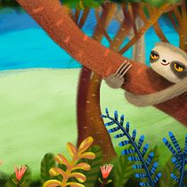 A performance de Mimi: Ilustración digital para cuentos infantiles. Un proyecto de Ilustración digital e Ilustración infantil de Prida De Paula - 06.05.2020