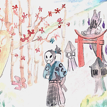 Un lejano lugar llamado Japón  . Un progetto di Disegno e Pittura ad acquerello di Not_Ricardo Aranda - 06.05.2020
