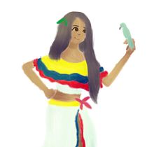 Mi Proyecto del curso: Ilustración digital con lápices de colores. Ilustração digital projeto de bibirozo075 - 05.05.2020