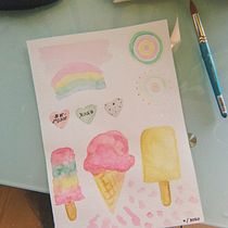 Mi Proyecto del curso: Técnicas modernas de acuarela. Un progetto di Pittura ad acquerello di claudia lam - 05.05.2020