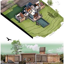 axo y render simon fassi . Digital Architecture project by Simon Fassi Santo - 05.06.2020