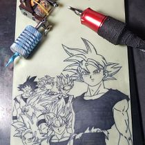 Mi Proyecto del curso: Principiante lineas, relleno y sombra. Design, Pencil Drawing, Portrait Drawing, and Realistic Drawing project by el_perrojo - 05.06.2020