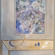 Meu projeto do curso: Técnicas modernas de aquarela. Un progetto di Pittura ad acquerello di Déia Madden - 06.05.2020
