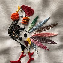 Mi Proyecto del curso: Técnicas de bordado: ilustrando con hilo y aguja. Embroider project by lumanove - 05.06.2020