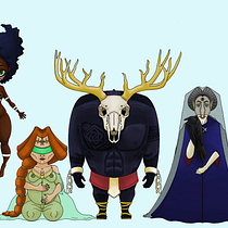 Mi Proyecto del curso: Fábrica de personajes ilustrados. Character Design, and Digital Illustration project by Rodo Savid - 05.06.2020
