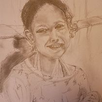 Mi Proyecto del curso: Retrato realista con lápiz de grafito. Desenho realista projeto de lucio_neumann - 06.05.2020