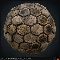 Mi Proyecto del curso: Introducción a la creación de texturas con Substance Designer. Un proyecto de Modelado 3D de luatroche - 21.06.2020