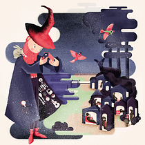La creación de los pasatiempos. Mi Proyecto del curso: Ilustración digital con texturas en Photoshop. Un progetto di Illustrazione tradizionale, Illustrazione digitale e Illustrazione infantile di lean.stavo - 07.05.2020