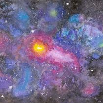 Cosmos. Un progetto di Pittura ad acquerello di mercedes_keogan - 07.05.2020