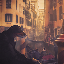 Surrealismo : Shibuya/Venecia. Un proyecto de Composición fotográfica y Retoque fotográfico de sergivillegasvich - 07.05.2020