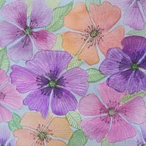 My project in Modern Watercolor Techniques course. Un progetto di Pittura ad acquerello di Puteri Abdul-Rahman - 28.06.2020
