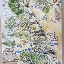My project in The Art of Sketching: Transform Your Doodles into Art course Ein Projekt aus dem Bereich Design von Figuren, Kinderillustration, Traditionelle Illustration, Stor, telling und Aquarellmalerei von Gary Sumray - 13.05.2020