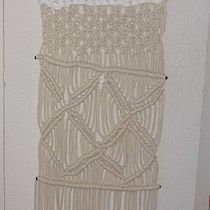Mi Proyecto del curso: Macramé: nudos básicos y complejos . Macramé project by Almudena Martin Sánchez - 05.07.2020