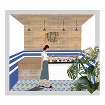 Intervención en pequeño comercio | ig studiocheca. Un projet de Design d'intérieur de Carla Taverna - 07.05.2020