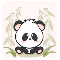 panda kawaii. Traditional illustration project by erika_5 - 05.07.2020