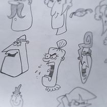 Lápiz: Introducción a la creación de personajes estilo cartoon. Drawing project by Lau Mos - 04.01.2020