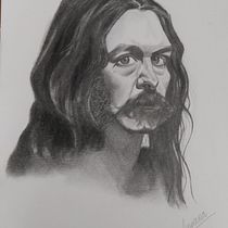 Mi Proyecto del curso: Retrato realista con lápiz de grafito. Desenho de retrato, e Desenho realista projeto de maribelmartin - 07.05.2020