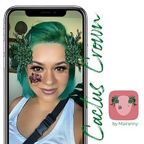 Meu projeto do curso: Filtros ilustrados para Facebook e Instagram Stories - Mairanny. Animação, Ilustração botânica e Instagram projeto de mairanny - 07.05.2020