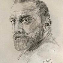 Mi Proyecto del curso: Retratos de Gonnord. Desenho a lápis projeto de mauricio botero velez - 08.05.2020