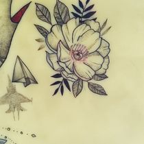 Mi Proyecto del curso: Tatuaje para principiantes. Street Art project by yesika_vc - 05.08.2020