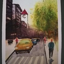 Mi Proyecto del curso: Paisajes urbanos en acuarela Ein Projekt aus dem Bereich Zeichnung und Artistische Zeichnung von Héctor AM - 08.05.2020