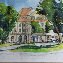 My project in Urban Landscapes in Watercolor course Ein Projekt aus dem Bereich Artistische Zeichnung von Tomas Jovaisa - 09.05.2020