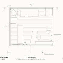 Mi Proyecto del curso: Introducción al dibujo arquitectónico en AutoCAD Ein Projekt aus dem Bereich Architektur von Edgar Vidal - 09.05.2020