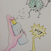 Mi Proyecto del curso: Introducción a la creación de personajes estilo cartoon. Un projet de Illustration traditionnelle de Audrey Simões - 17.03.2021