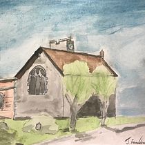 My project in Architectural Sketching with Watercolor and Ink course. Architectural Illustration project by Jay Fazzalaro - 05.09.2020