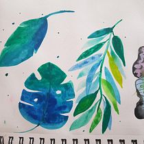 Mi Proyecto del curso: Técnicas modernas de acuarela. Un progetto di Pittura ad acquerello di Encarna Alonso Jiménez - 09.05.2020