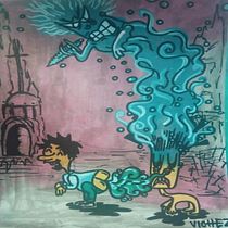Mi Proyecto del curso: Introducción a la creación de personajes estilo cartoon. Fine Arts project by Teresa Vivas - 05.09.2020