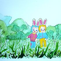 Mi Proyecto del curso: Ilustración en acuarela con influencia japonesa. Un progetto di Illustrazione tradizionale di Constanza Biotti - 09.05.2020