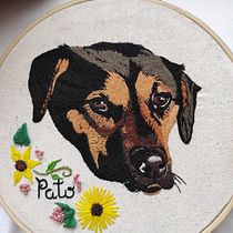 Mi Proyecto del curso: Needle painting para principiantes. Embroider project by Carla Muñoz - 05.03.2020