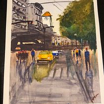 Mi Proyecto del curso: Paisajes urbanos en acuarela Ein Projekt aus dem Bereich Aquarellmalerei von pepegaram - 10.05.2020