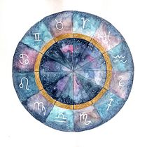 CARTA ASTRAL . Un progetto di Pittura ad acquerello di pat mendo - 10.05.2020