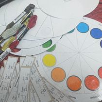 Mi Proyecto del curso: Teoría del color para proyectos textiles. Un progetto di Ricamo di Laura Hurtado Verdugo - 10.05.2020
