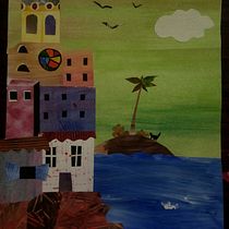 "Cat, cazador de nubes". Children's Illustration project by Martin Barrangou - 05.12.2020