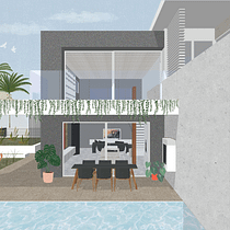 My project in Architectural Visualization Using Digital Collage course, hope you like it.. Un projet de Architecture numérique, Illustration numérique, Design graphique, Illustration traditionnelle , et Postproduction audiovisuelle de Ina Pulaj - 10.05.2020