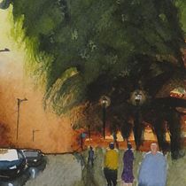 Mi Proyecto del curso: Paisajes urbanos en acuarela Ein Projekt aus dem Bereich Aquarellmalerei von antoniomlp - 11.05.2020
