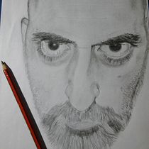 Mi Proyecto del curso: Retrato realista con lápiz de grafito. Informática projeto de catalano_miguel - 11.05.2020