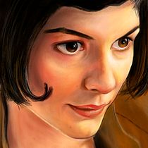 amelie poulain. Digital Illustration project by brenbrencascas - 05.11.2020