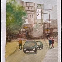 Mi Proyecto del curso: Paisajes urbanos en acuarela Ein Projekt aus dem Bereich Urban Art von Adriana Cruzate - 11.05.2020