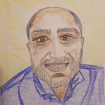 Mi Proyecto del curso:  Retrato realista con lápices de colores. Pencil Drawing project by Antie Pereyra - 05.11.2020