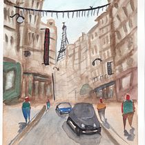Mi Proyecto del curso: Paisajes urbanos en acuarela Ein Projekt aus dem Bereich Aquarellmalerei von Inés - 11.05.2020