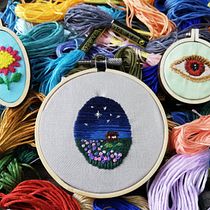 Proyectos del curso: Técnicas de bordado en miniatura Ein Projekt aus dem Bereich Stickerei von Anna - 16.06.2020