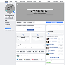 Mi Proyecto del curso: Web curriculum Eduardo Bermejo Mayo 2020. Marketing digital projeto de Eduardo Bermejo Latorre - 11.05.2020