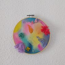 Mi Proyecto del curso: Técnicas básicas de bordado y acuarela. Embroider project by mivicasallari - 05.11.2020